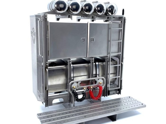 SCANIA Equipment rack- B model