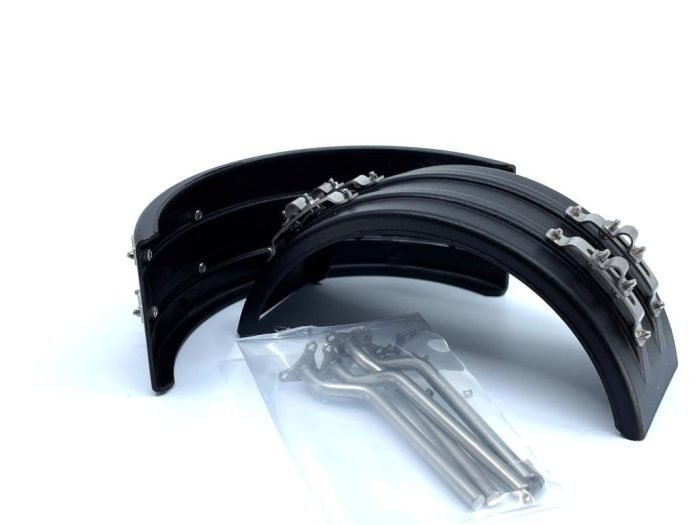 Engineering vehicle single-wheel mudguard A type (pair)