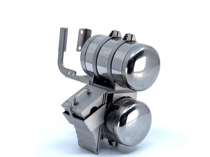 Double cylinder trim (with anti-slip device) LXY-0087