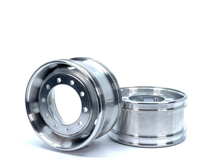 Aluminum alloy 10 large round holes wheels [a pair] LXY-0100-K