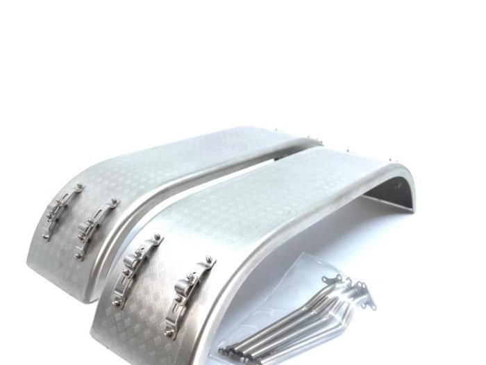 Metal double axle fender LXY-0194