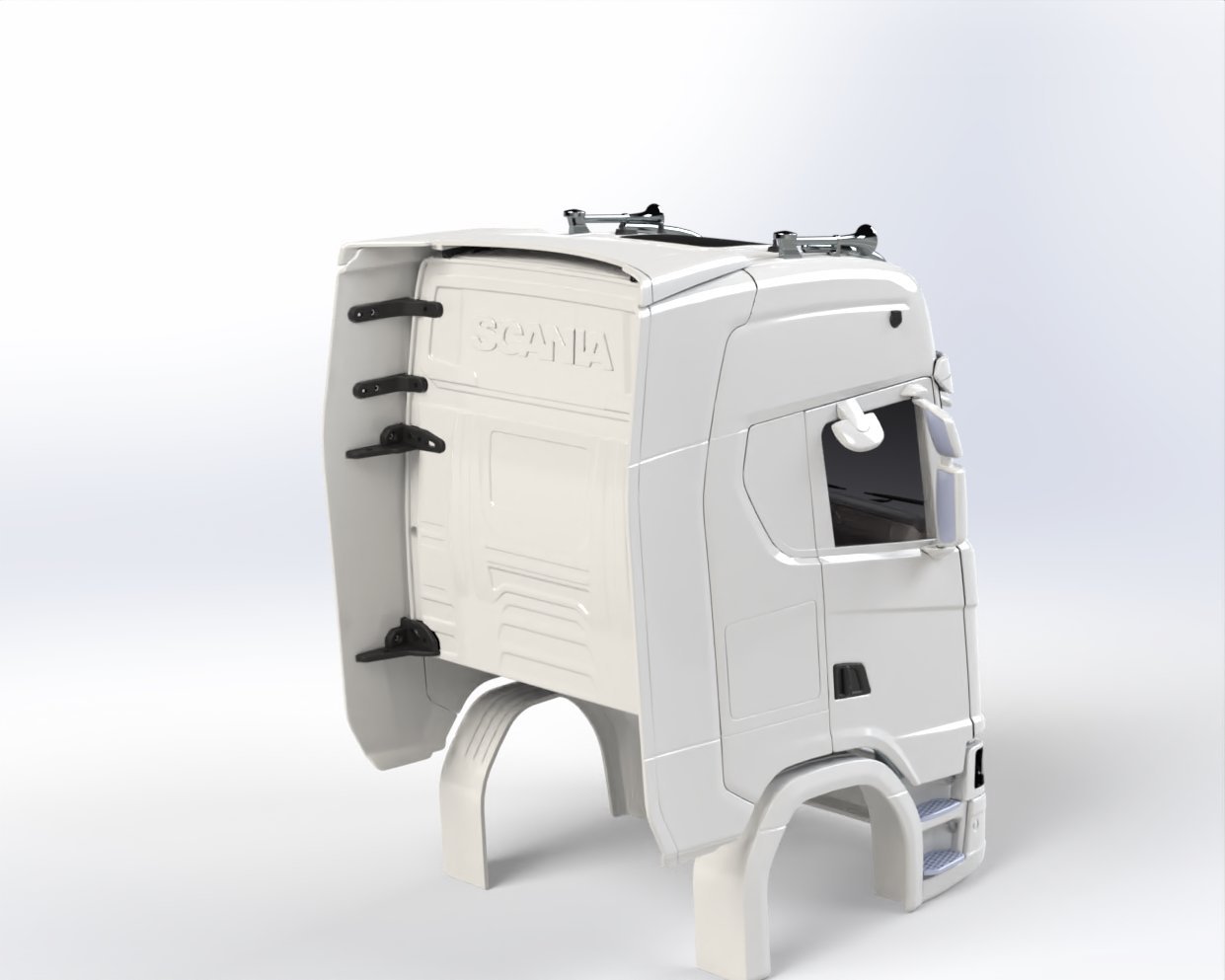 1/14 Customs Scania S Next generation Model Kit 7 1/14 Customs Scania S Next generation Model Kit