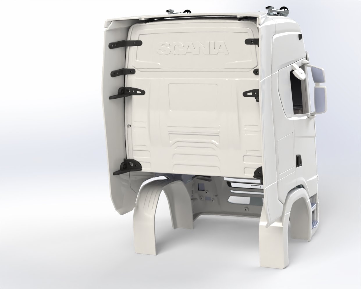 1/14 Customs Scania S Next generation Model Kit 6 1/14 Customs Scania S Next generation Model Kit