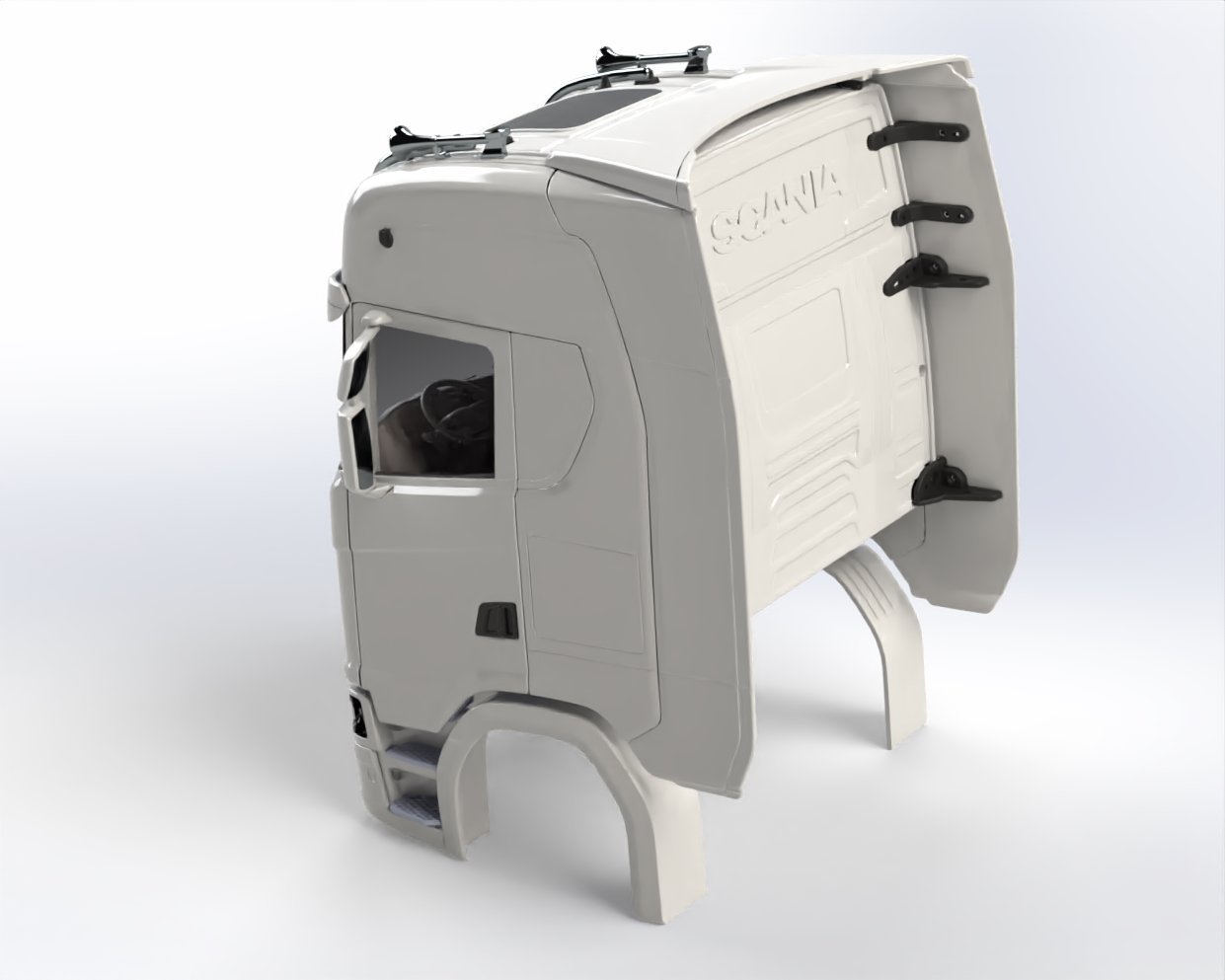 1/14 Customs Scania S Next generation Model Kit 5 1/14 Customs Scania S Next generation Model Kit